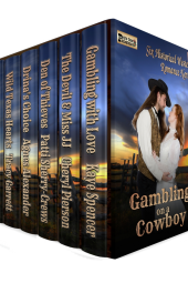 Gambling on a Cowboy: Six Full-Length Historical Western Romance Novels